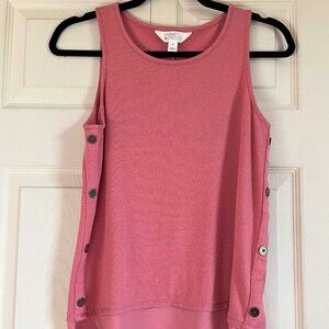 Market & Spruce Button Knit Tank XS